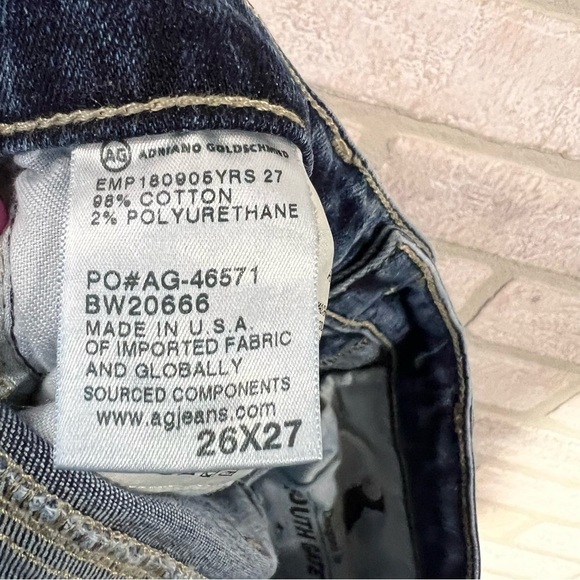 Ag B-Type 01 Legging Ankle Jeans Size 26x27 - Picture 11 of 11